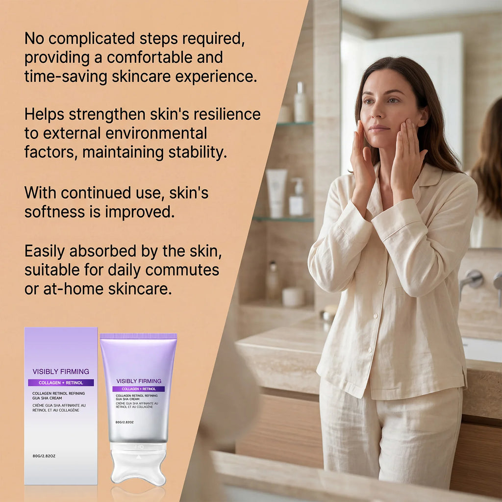 Collagen + Retinol Gua Sha Firming Cream 80g