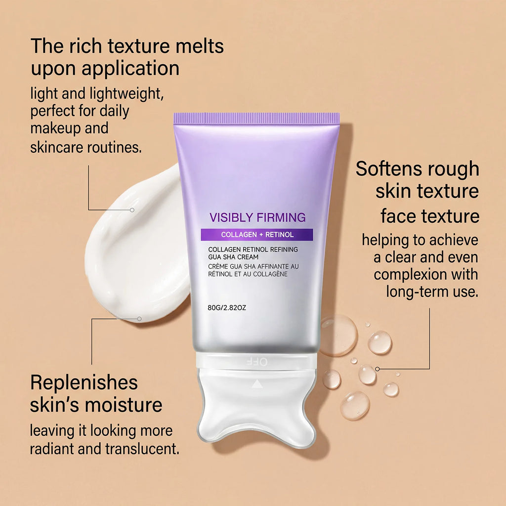 Collagen + Retinol Gua Sha Firming Cream 80g
