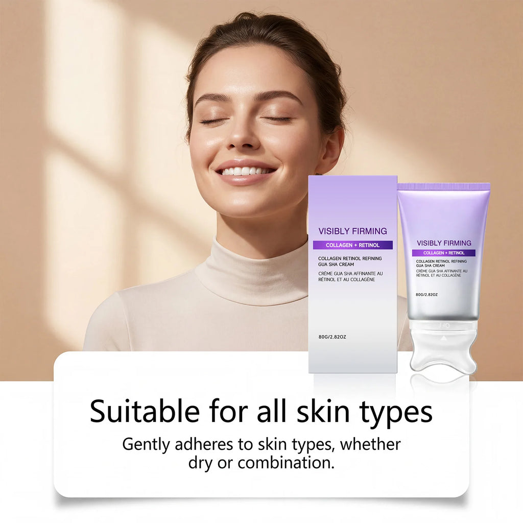Collagen + Retinol Gua Sha Firming Cream 80g