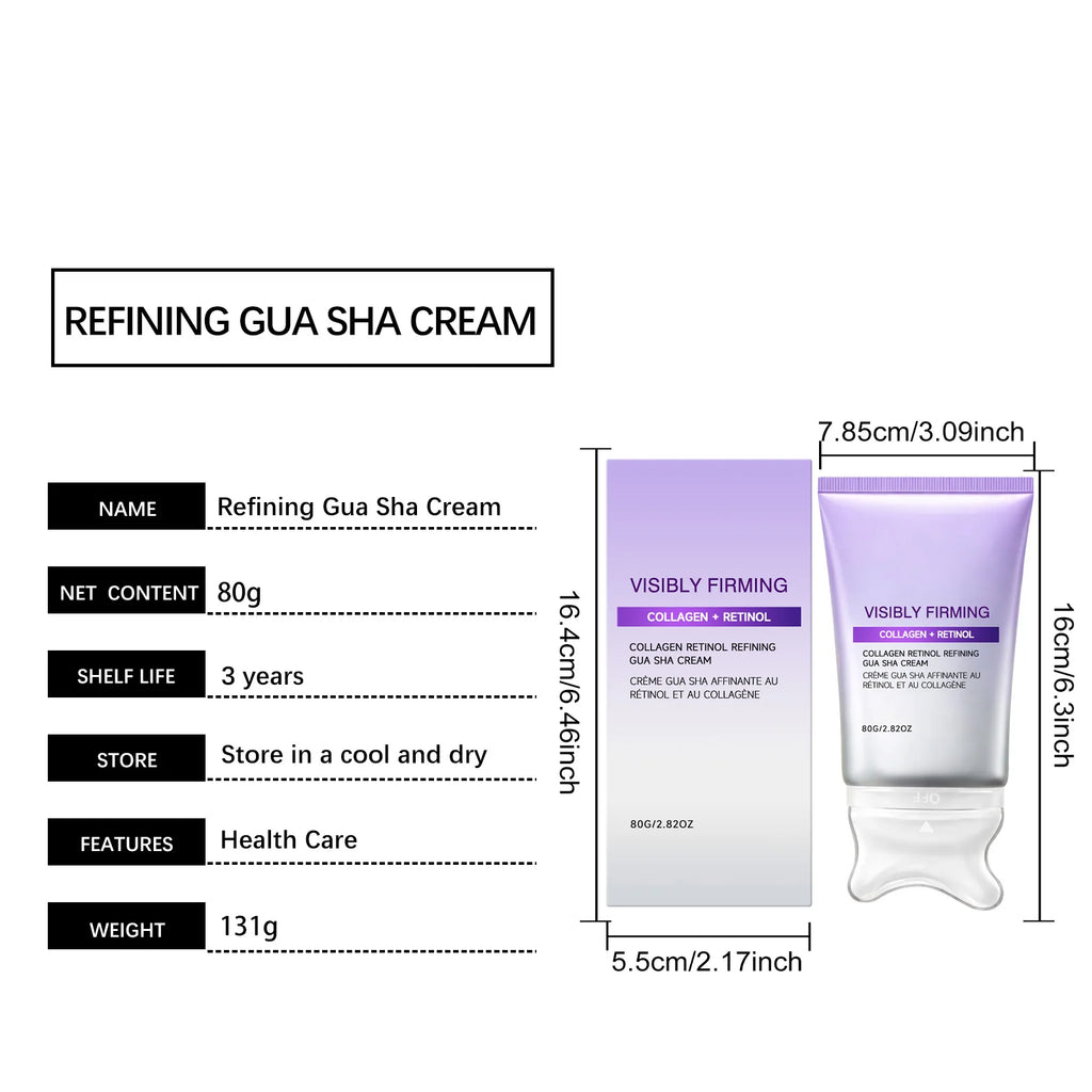Collagen + Retinol Gua Sha Firming Cream 80g