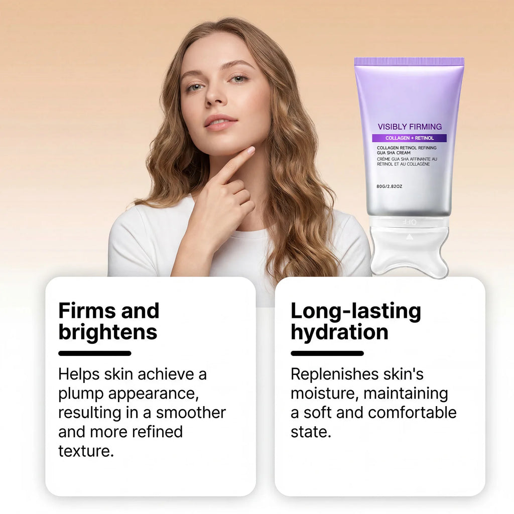 Collagen + Retinol Gua Sha Firming Cream 80g