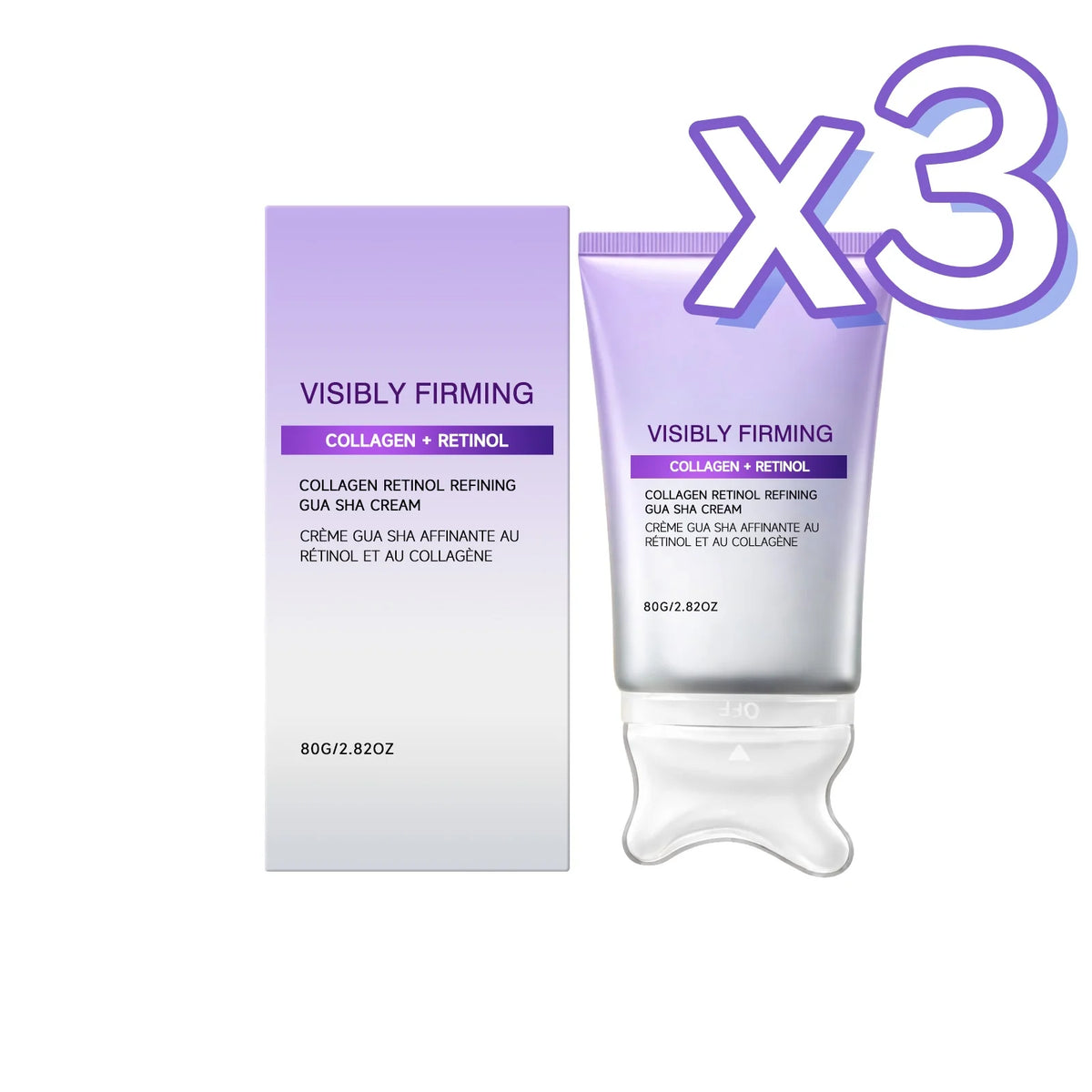 Collagen + Retinol Gua Sha Firming Cream 80g