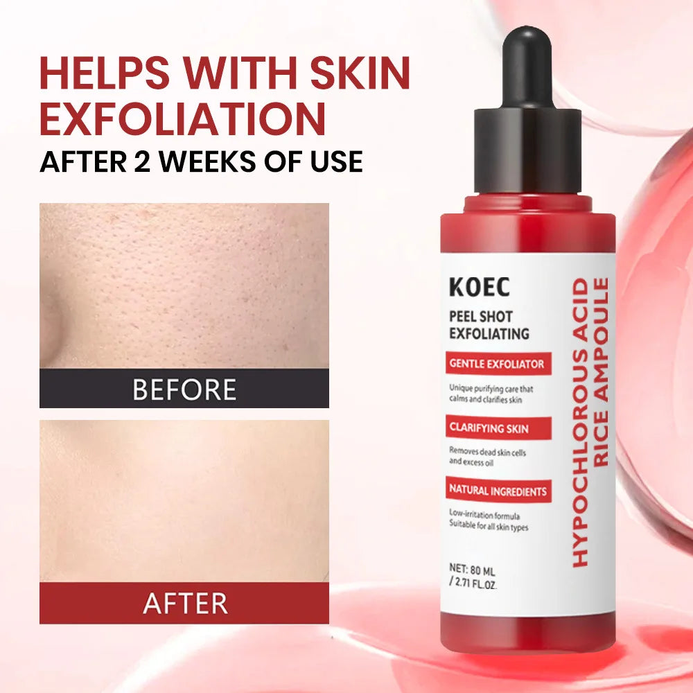 Rice Peel Shot Exfoliating Ampoule 80ml