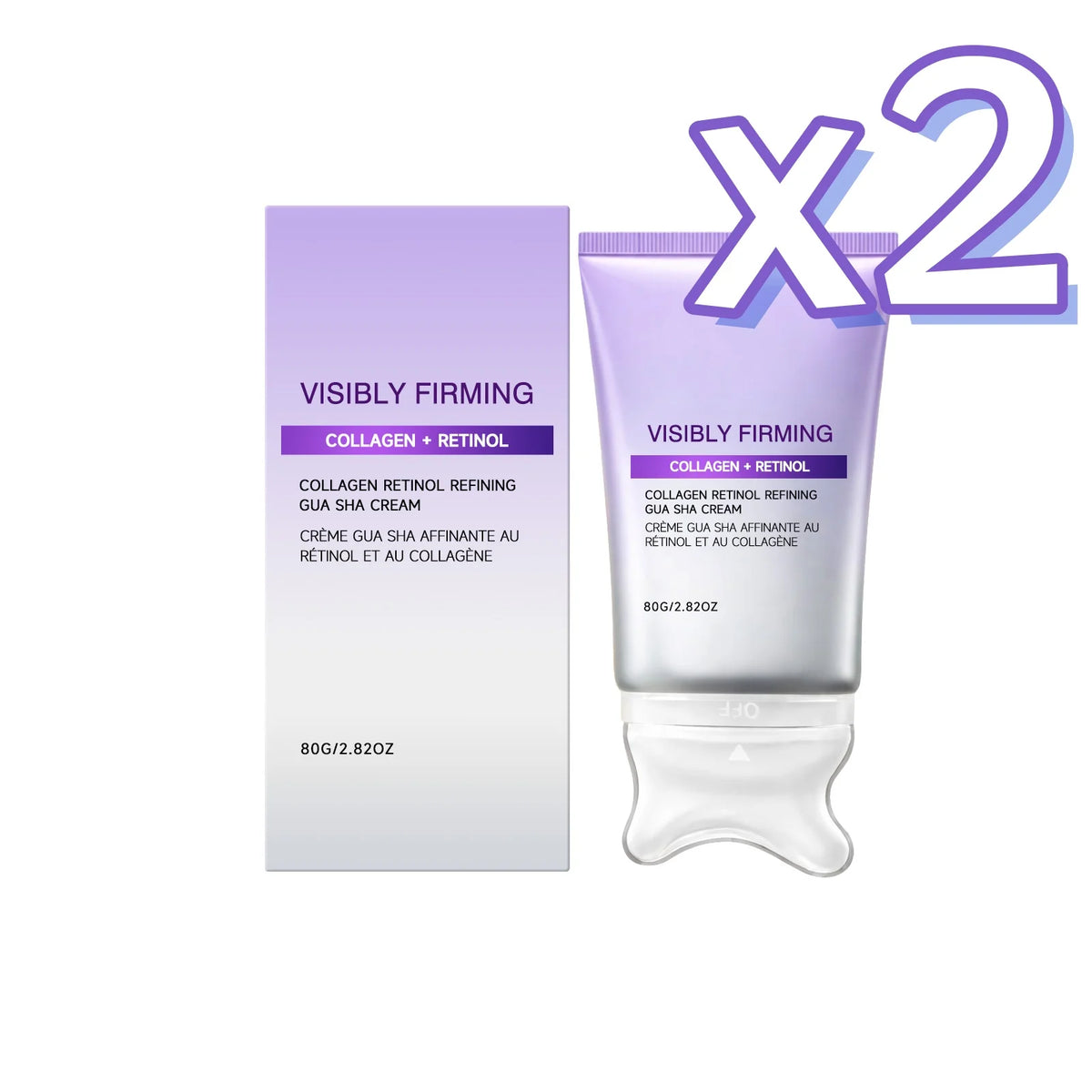 Collagen + Retinol Gua Sha Firming Cream 80g